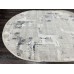 Турецкий ковер Gordion 16101 Серый овал